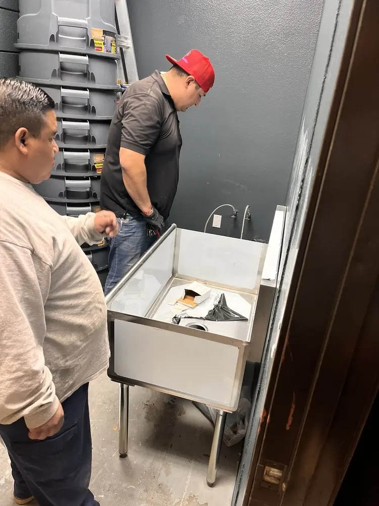Commercial plumbing and sink installation in Temple Terrace